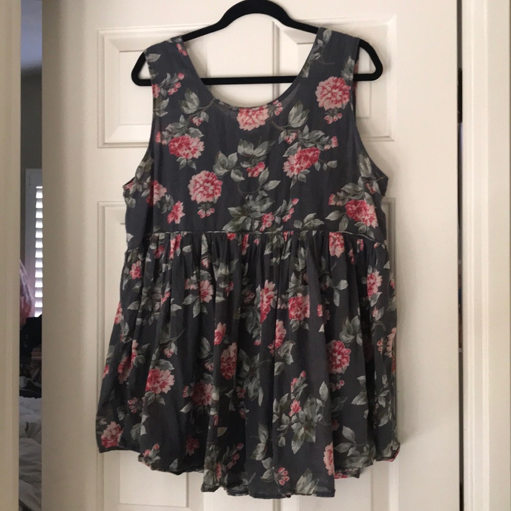 UO floral babydoll dress